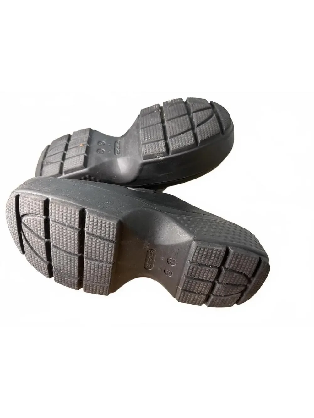 Crocs™ Stomp Lined Quilted Clogs Black Women’s Size 10 – Cozy Chunky Slip-On